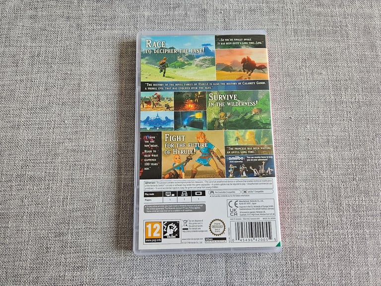 Zelda Breath of the Wild Nintendo Switch 