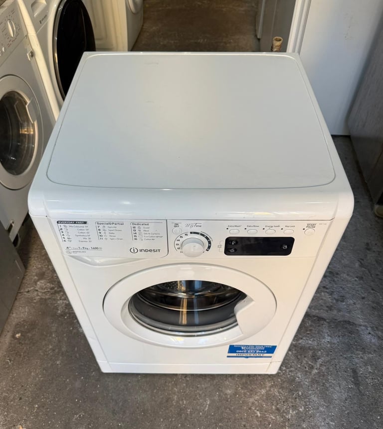 Indesit 9kg Washing Machine With Free Delivery N Warranty 
