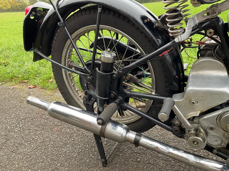 1939 Scott Clubman special with old and v5c