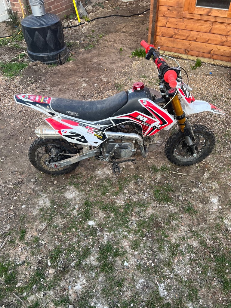 M2R Racing 90R 90cc Motorbike 10/10 62cm manual Mini Pit Bike