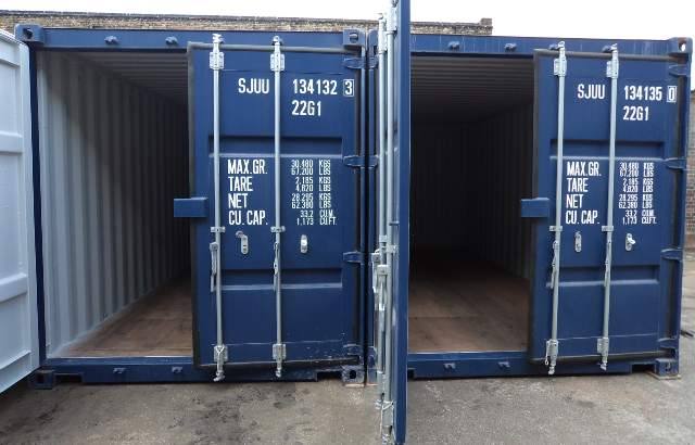 Premium 20ft (155sqft) Custom Storage Sea Containers – Store That in London Docklands