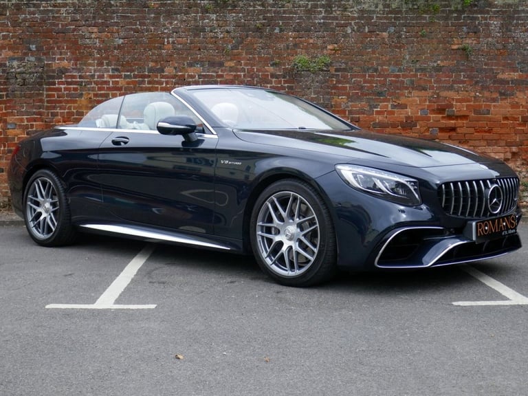 2018 Mercedes-Benz S-Class 4.0 S63 V8 BiTurbo AMG S Cabriolet 2dr Petrol SpdS MCT Euro 6 (s/s) (6...