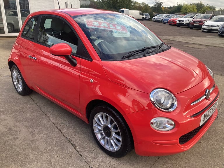 2017 Fiat 500 1.2 Pop Star 3dr £20 TAX HATCHBACK Petrol Manual