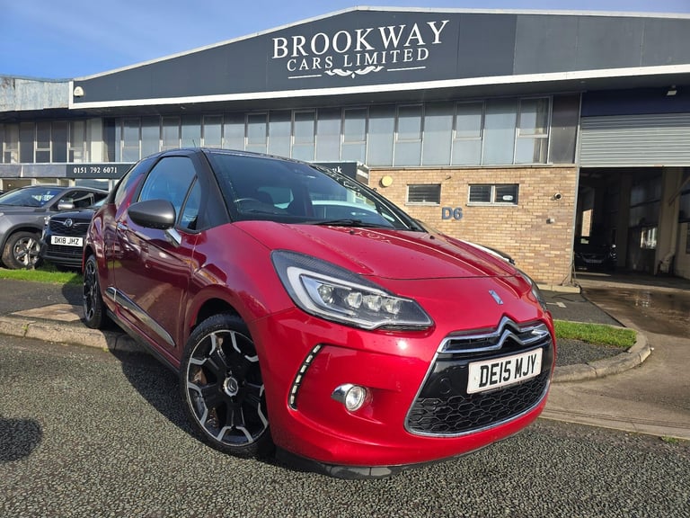 2015 Citroen DS3 1.6 BlueHDi DSport Euro 6 (s/s) 3dr HATCHBACK Diesel Manual