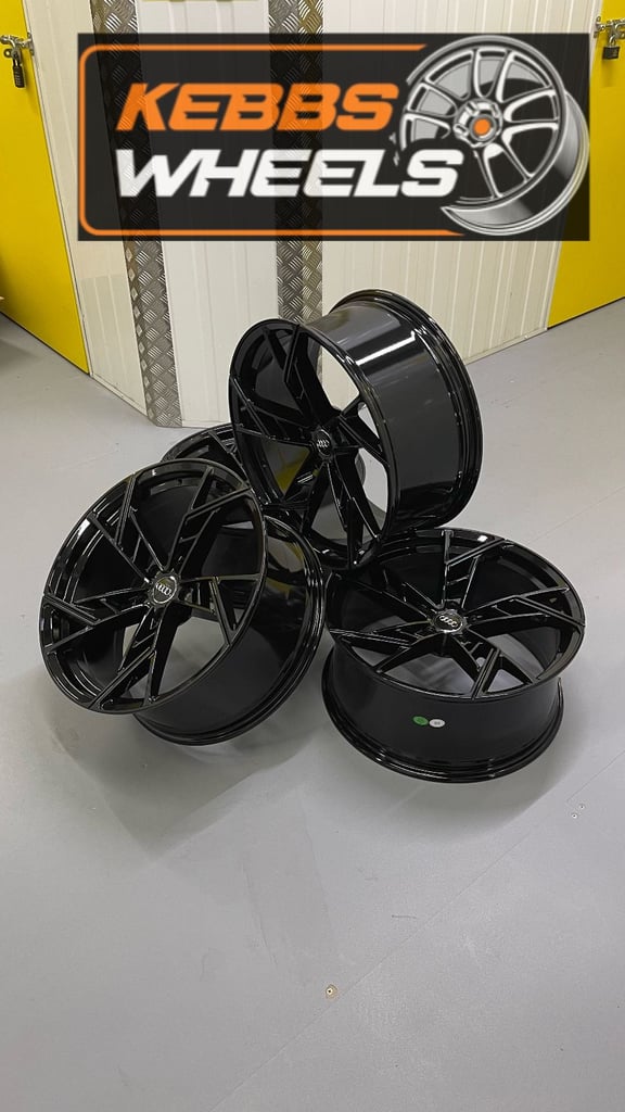 20" 2024 ABT AUDI RS6 RS7 STYLE ALLOY WHEELS A4 A5 A6 A7 A8 S4 S5 S6 Q3 Q5 VW GOLF R GTI TT A3