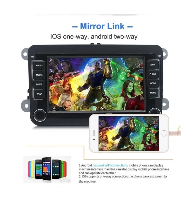 Car Radio Android For Vw Volkswagen / Skoda / Seat Car Stereo Entertainment Syst