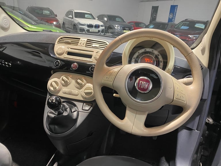 2012 Fiat 500 1.2 Lounge Euro 5 (s/s) 3dr HATCHBACK Petrol Manual