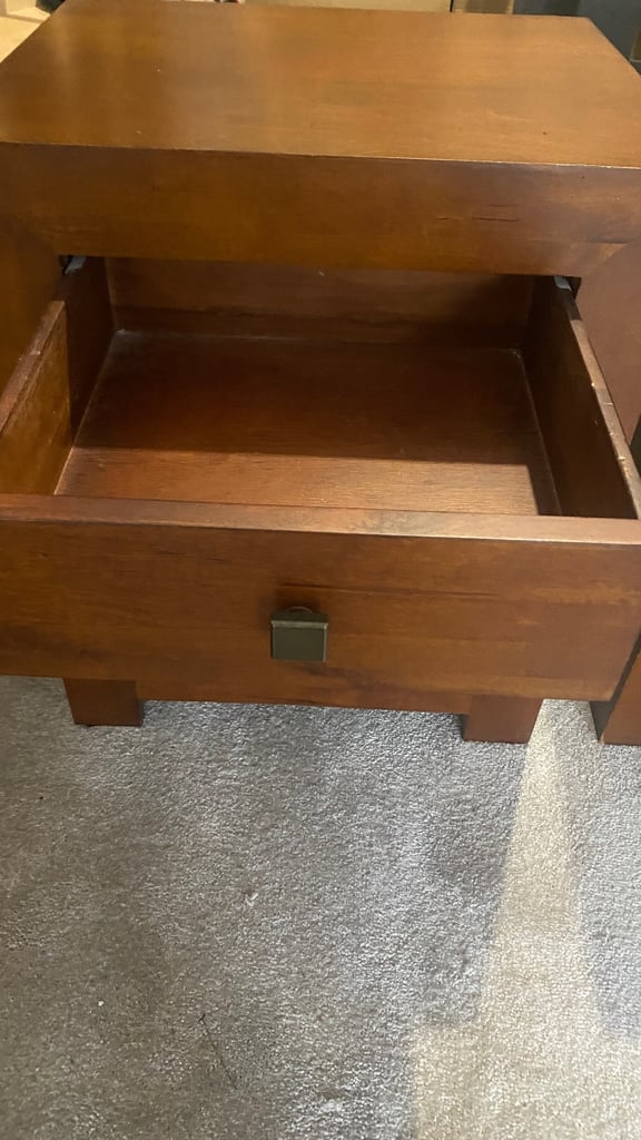Two bedside cabinets