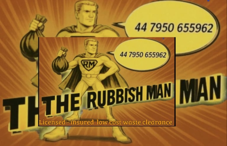 image for 24/7😉🆘SAME DAY💯%CHEAPEST✅ RUBBISH CLEARANCE 🔴 WASTE DISPOSAL 🛑LONDON👈LICENSED👍 removal