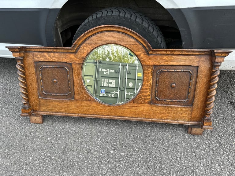image for Antique dresser's mirror only