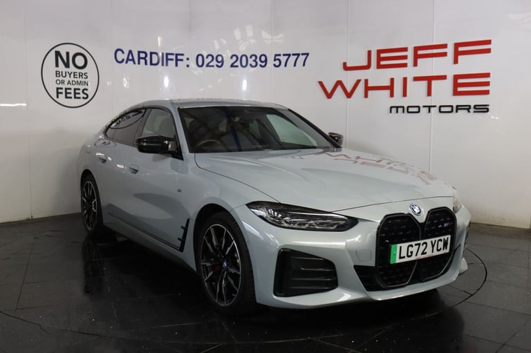 image for 2022 BMW i4 M50 83.9kWh Gran Coupe 5dr  Auto 4WD (HARMAN KARDON) Hatchback ELECTRIC Automatic