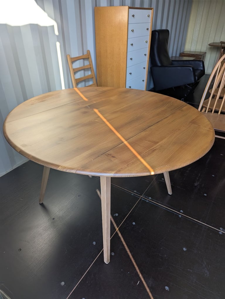 ❤️Lovely Ercol Drop Leaf Table (Model 384) Vintage Blue Label💥Sold💥
