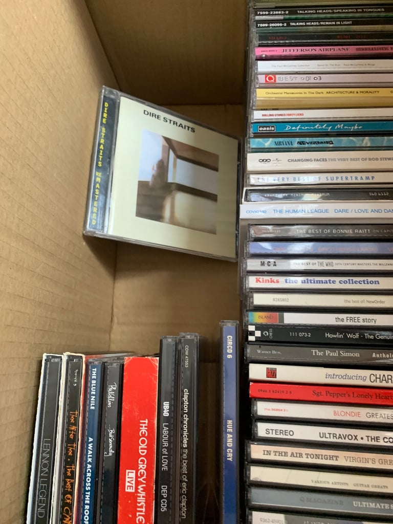 300 CD’s Rock,Blues, Jazz, Pop plus others 
