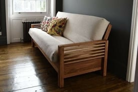 delivery Sofabed oak Futon company Horizon 3sitokeoke 3 seat sofa bed mattress couch cover