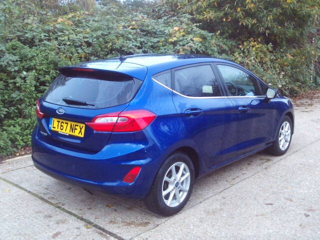 2017 Ford Fiesta 1.0 EcoBoost Zetec 5dr Blue 54k Miles FSH Years MOT Warranty HATCHBACK Petrol Ma...