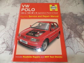 VW POLO HAYNES workshop REPAIR MANUAL 1994 TO 1999 - m TO s REG: - PETROL & DIESEL