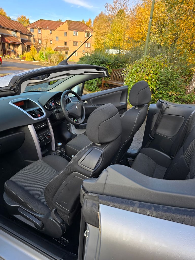 Peugeot, 207, Convertible, 2007, Manual, 1598 (cc), 2 doors