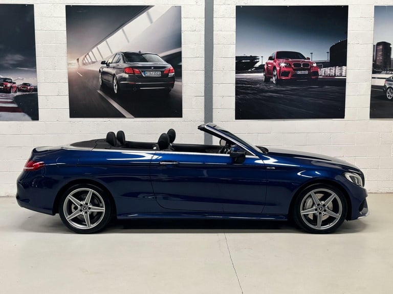 2017 Mercedes-Benz C Class 2.1 C250d AMG Line (Premium Plus) Cabriolet G-Tronic+ Euro 6 (s/s) 2dr...