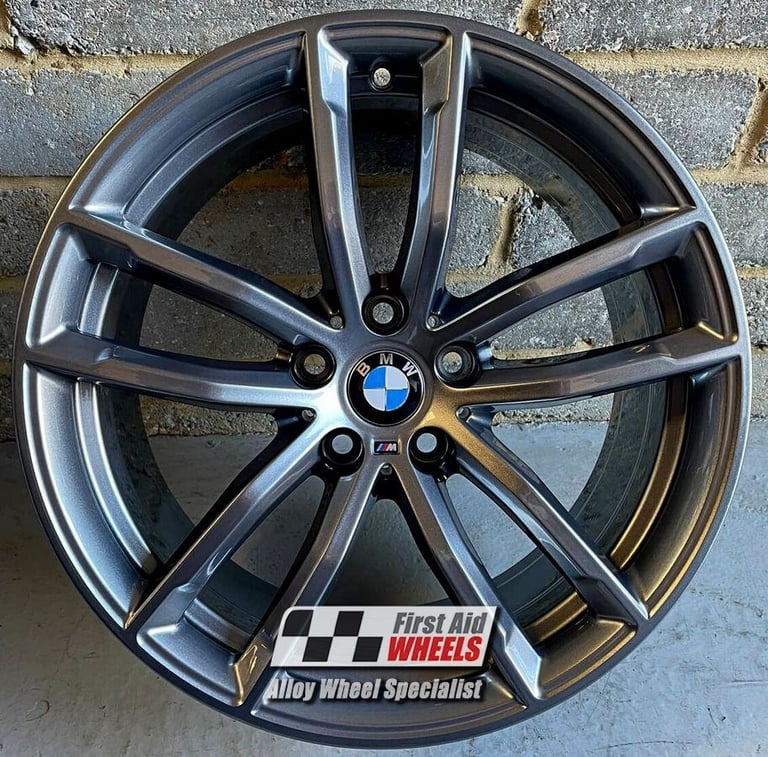 R534OG SWAP for Ours BMW 5 SERIES G30 4x 18'' GENUINE STYLE 662M ORBIT GREY ALLOY WHEELS