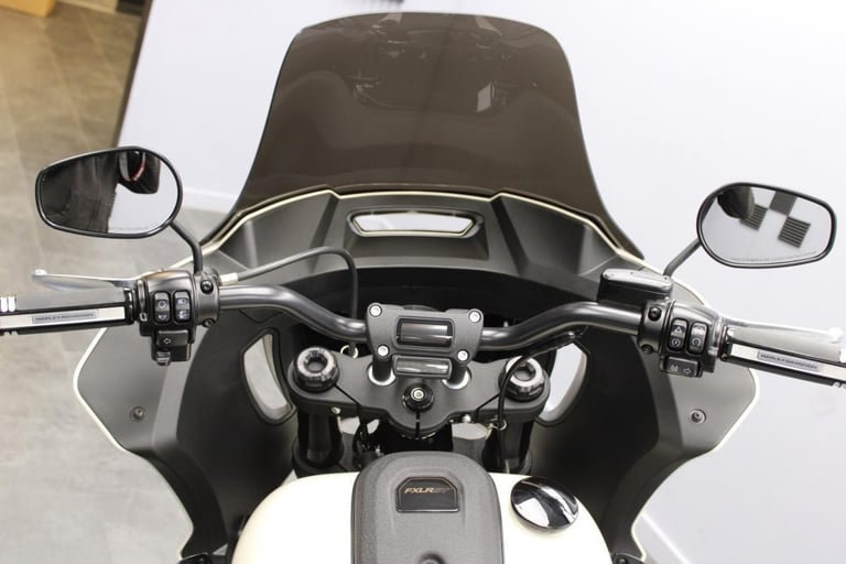 2023 Harley-Davidson FXLRST Softail Low Rider ST in White Sand Pearl