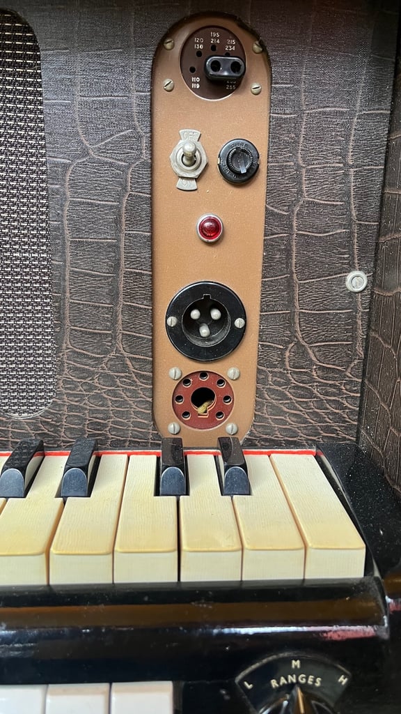 Vox Organ Jennings Univox J10 - Very rare 1950s vacuum tube synthesiser - sold as seen