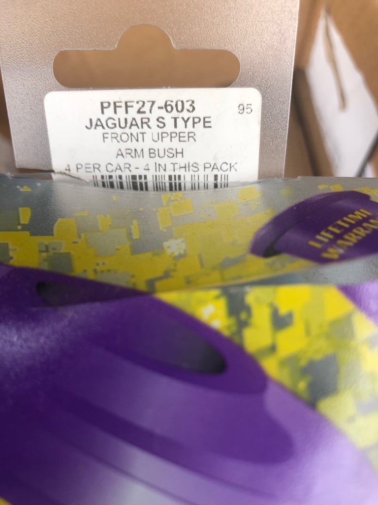 Jaguar S-Type: PowerFlex Poly-Bushes