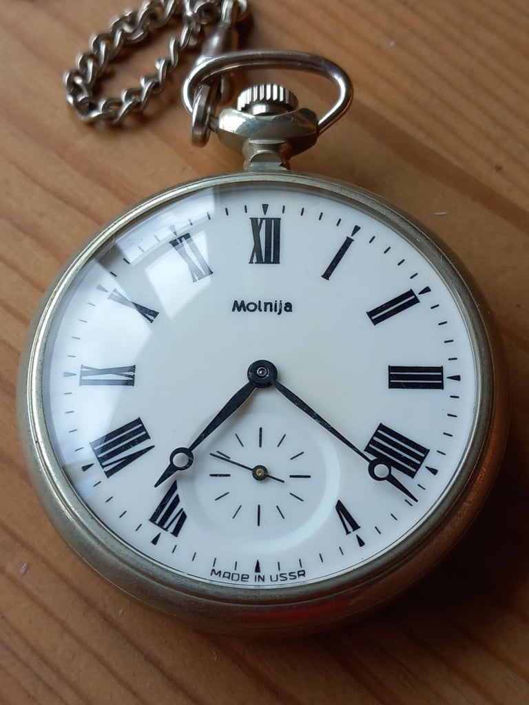 Original USSR Pocket Watch - Unique Time Piece