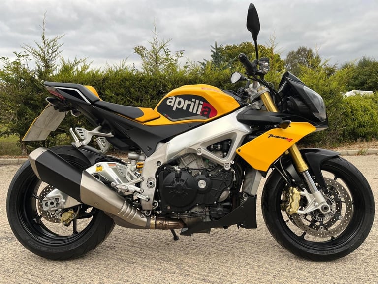 2013 13 APRILIA TUONO V4 R APRC 1000 NAKED RSV V4R APRC ABS R NEW MOT YELLOW