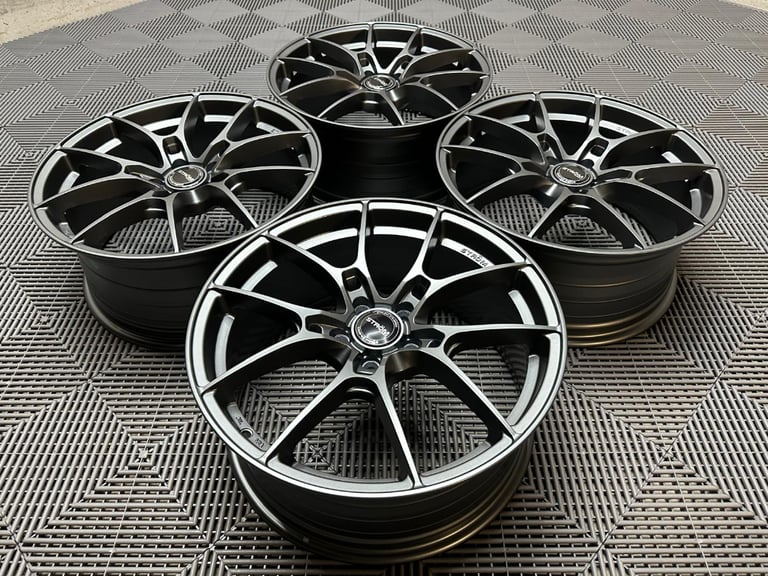 18 19" Strom F1 Alloy wheels Ford Focus Mondeo Connect Van Volvo Jaguar XE XF 5x108