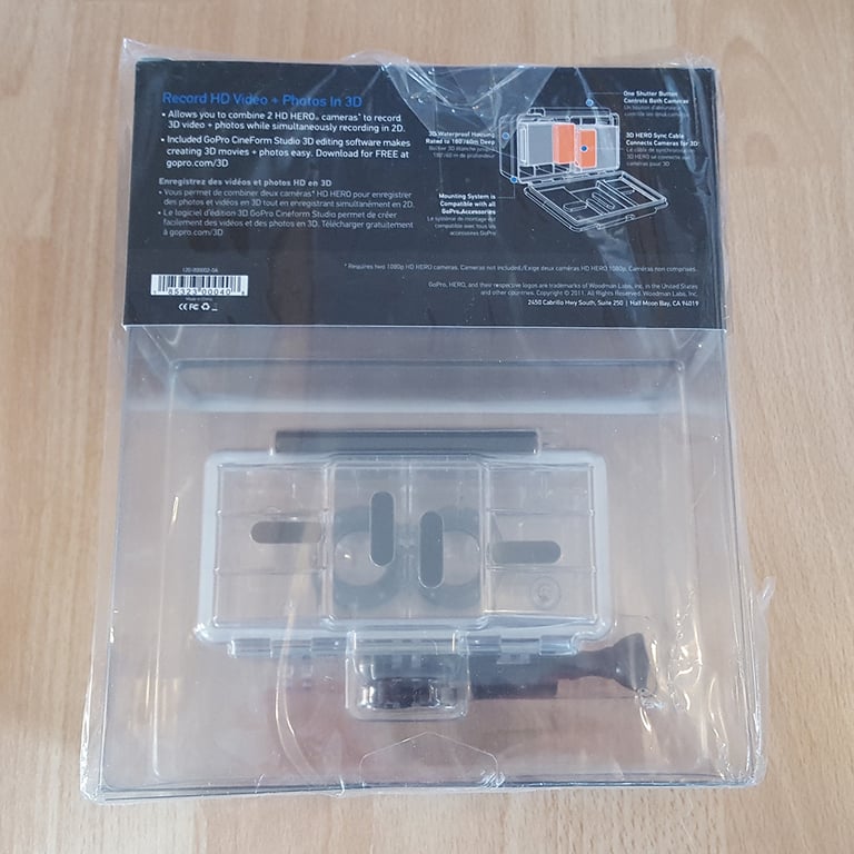 Official GoPro 3D HERO System (GP2001) - New & Sealed!