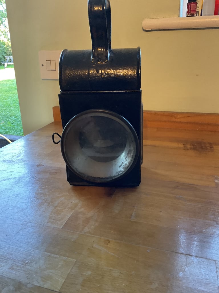 image for Old railway lamp