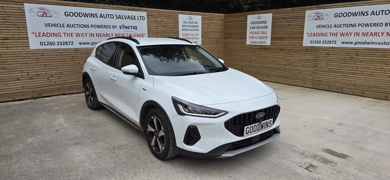 2023 FORD FOCUS ACTIVE 1.0T DAMAGED REPAIRABLE SALVAGE 