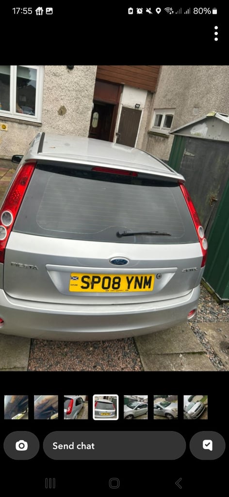 Ford fiesta spares or repairs 