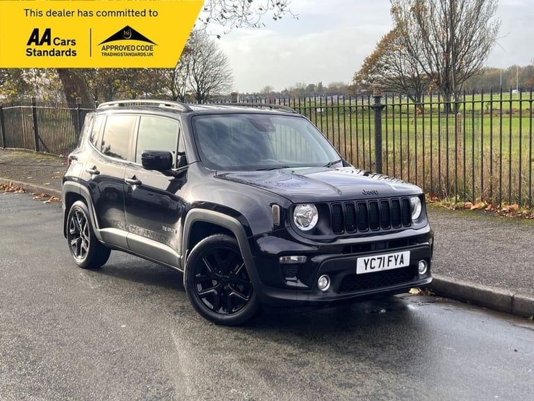 image for 2021 71 JEEP RENEGADE 1.0 GSE T3 NIGHT EAGLE SUV 5DR PETROL MANUAL EURO 6 (S/S) 