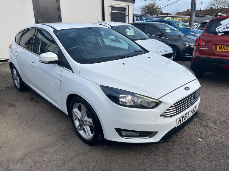 2017 Ford Focus 1.0T EcoBoost Titanium Euro 6 (s/s) 5dr HATCHBACK Petrol Manual