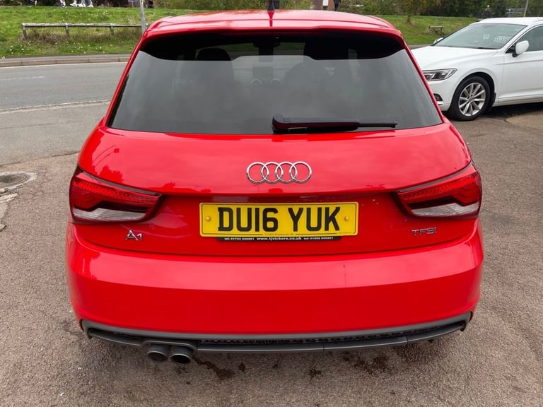 2016 Audi A1 1.4 TFSI S line Sportback 5dr Petrol Manual Euro 6 (s/s) (125 ps) Hatchback Petrol M...