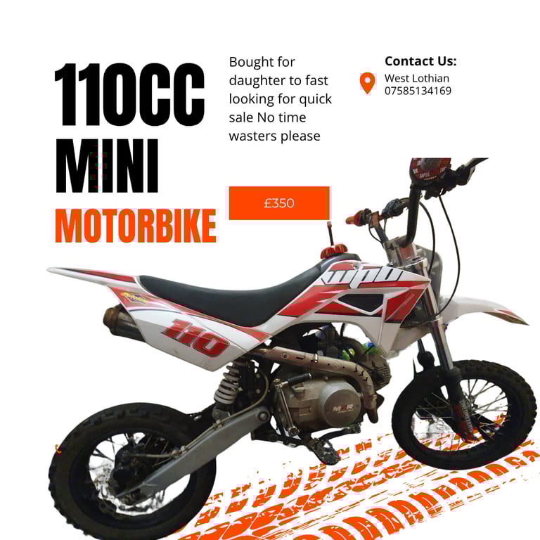 image for 110cc MINI MOTO CROSSER