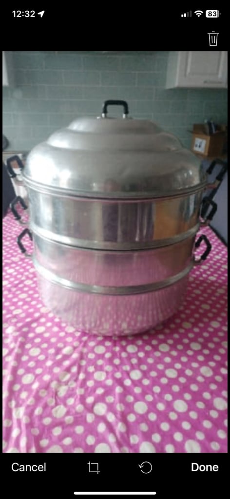 Commercial 3 tiers steamer 