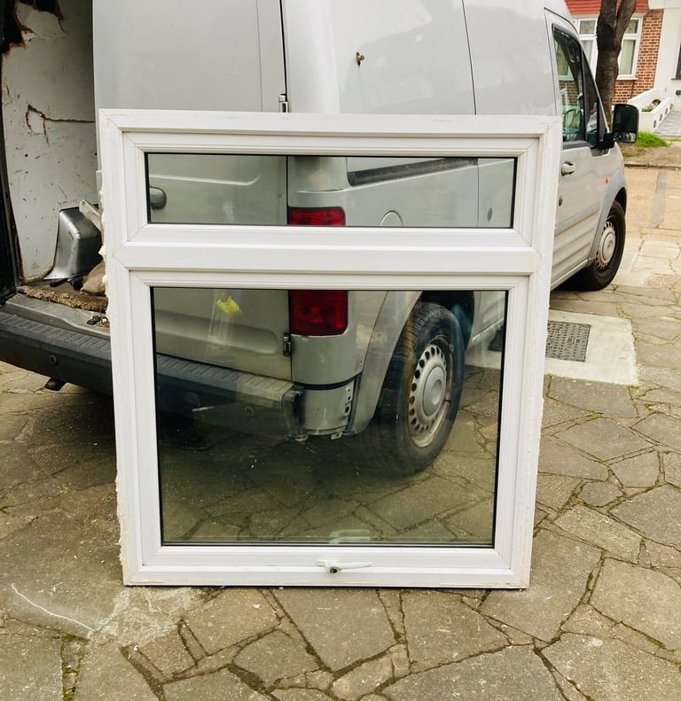 H 128.5 x W 114 **EVEREST** UPVC DOUBLE GLAZED WINDOW - CLEAR GLASS (MJ191)