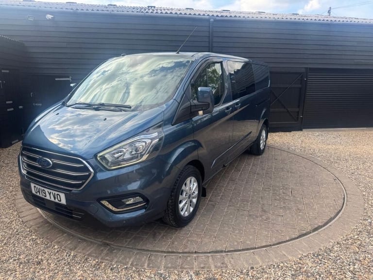 2019 Ford Transit Custom 2.0 300 EcoBlue Limited Crew Van Double Cab 5dr Diesel Auto L2 H1 Euro 6...