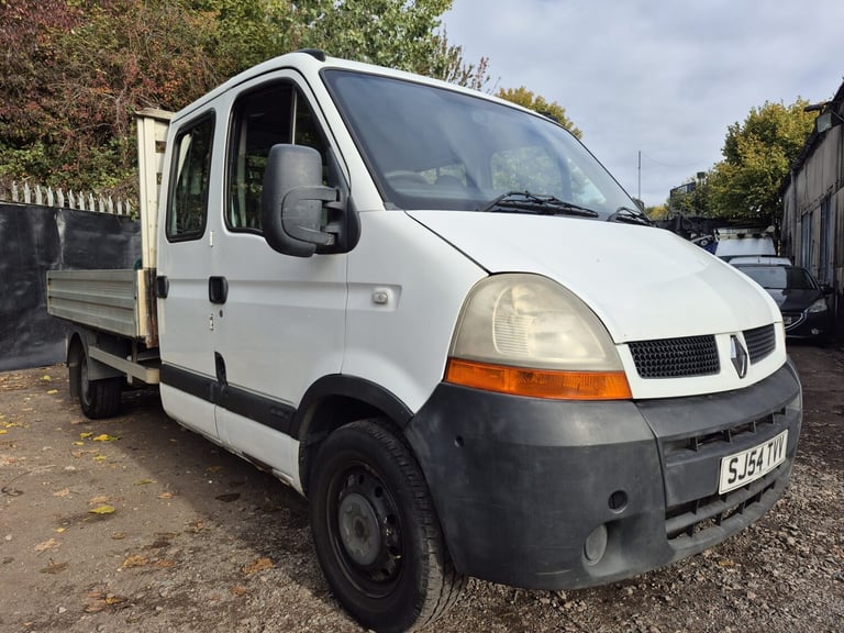 2004 Renault Master DCLL35dCI 120 Flat Bed Crew Cab Double Cab NA Diesel Manual