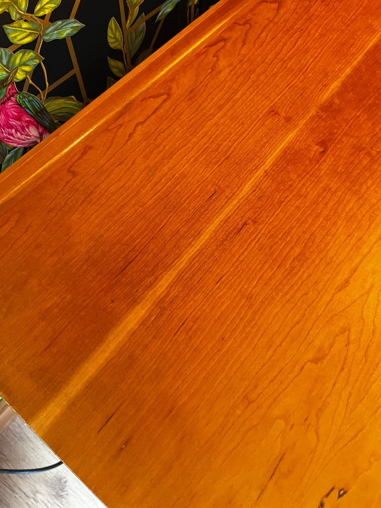 Vintage Mid-Century Chest of Drawers in light Teak