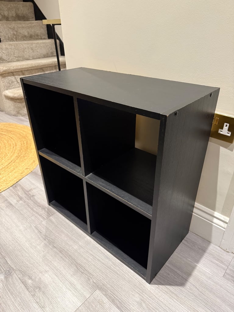 image for Black storage cube unit 