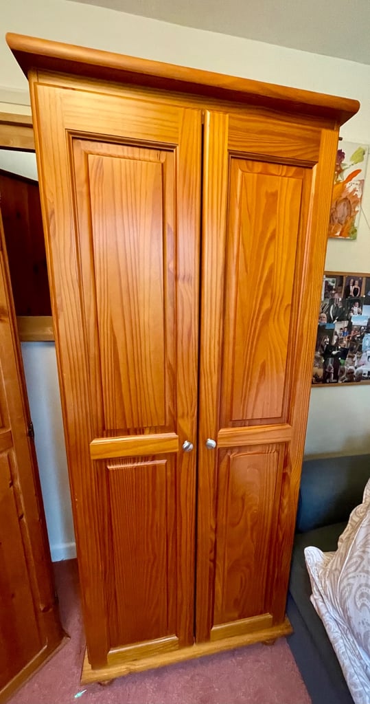 image for Pine wardrobe 