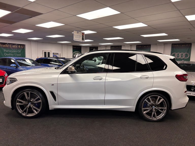 HUGE SPEC BMW X5 M50d XDRIVE QUAD TURBO DIESEL EURO 6 AUTO *WHITE PEARL*RARE X5