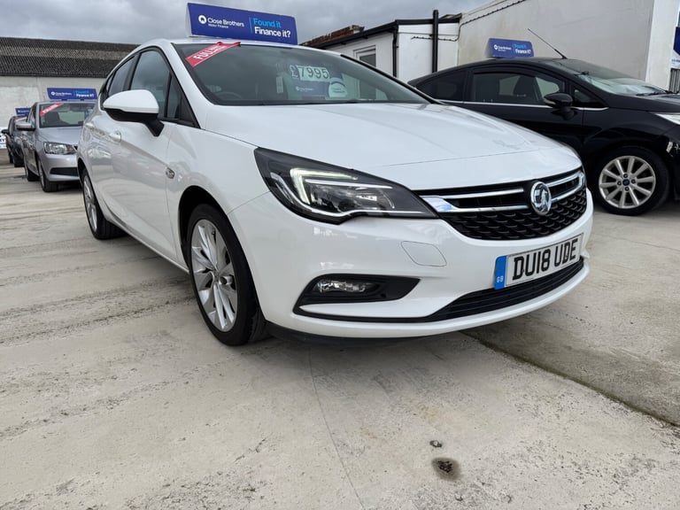 image for 2018 Vauxhall Astra 1.4i 16V Tech Line Nav 5dr HATCHBACK Petrol Manual