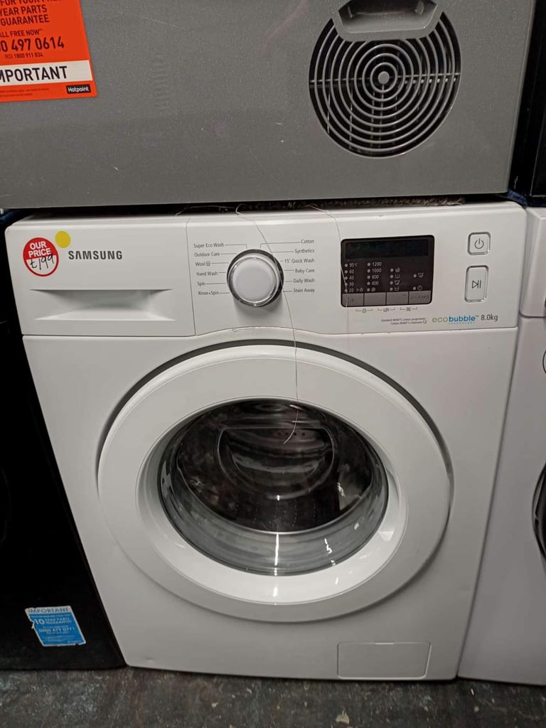image for Samsung 8kg Washing Machine 
