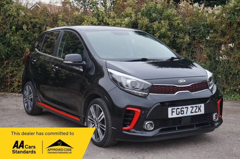 image for 2017 67 KIA PICANTO 1.0 GT-LINE HATCHBACK 5DR PETROL MANUAL EURO 6 (66 BHP)