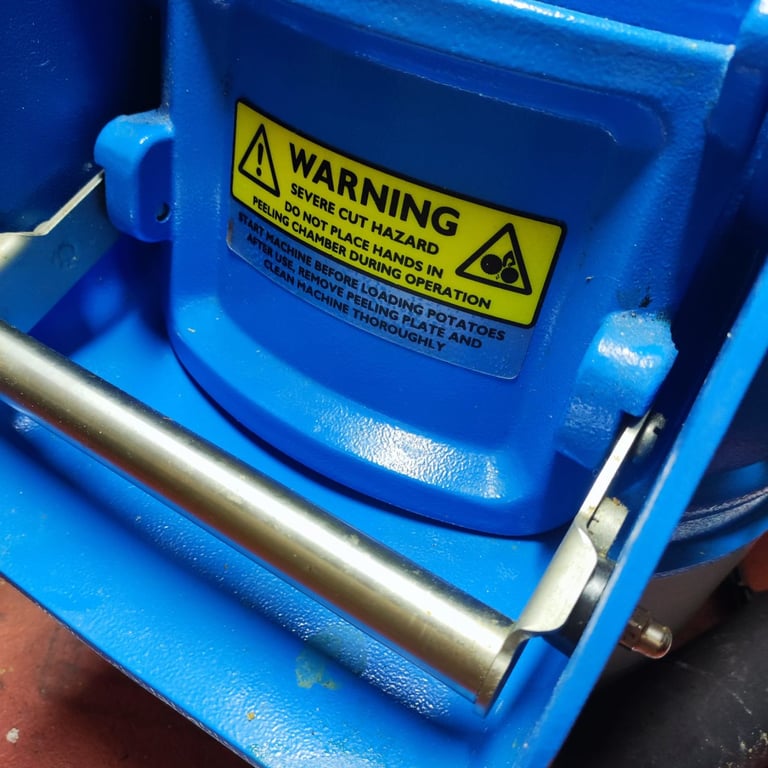 IMC Counter top Potato Peeler / Rumbler VQ 3.5 35kg/h Capacity 3,5kg used