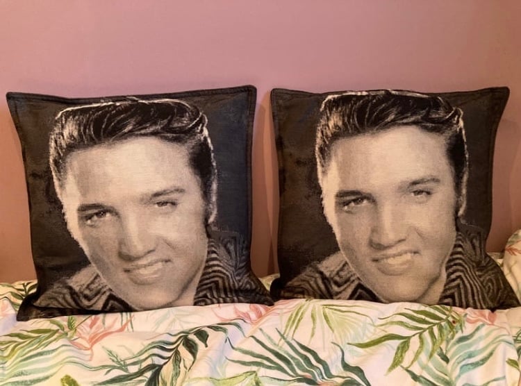 image for Pair of Elvis Presley cushions 